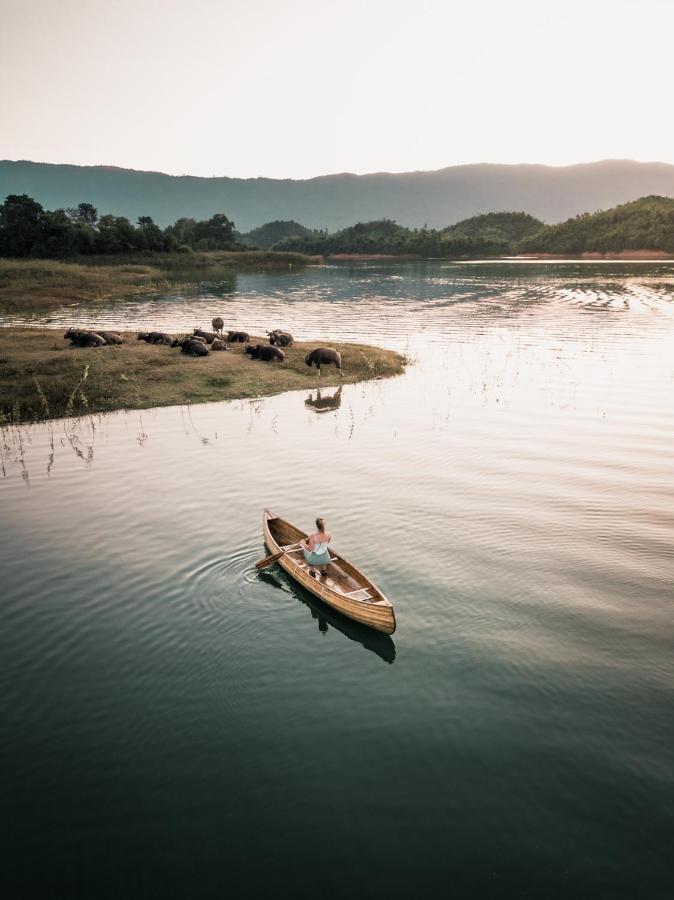 Sunset Nam Ngum Resort Vangviang Kültér fotó